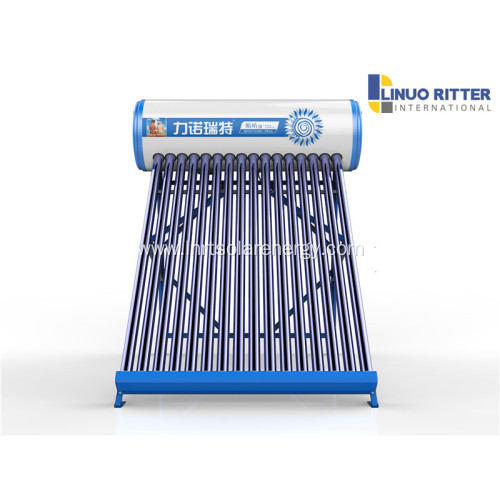 Non pressurized solar water heater diferent capacity